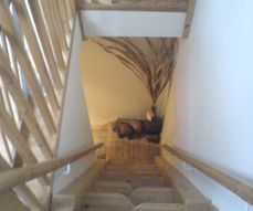 Spacesaving Staircase to Access Loft
